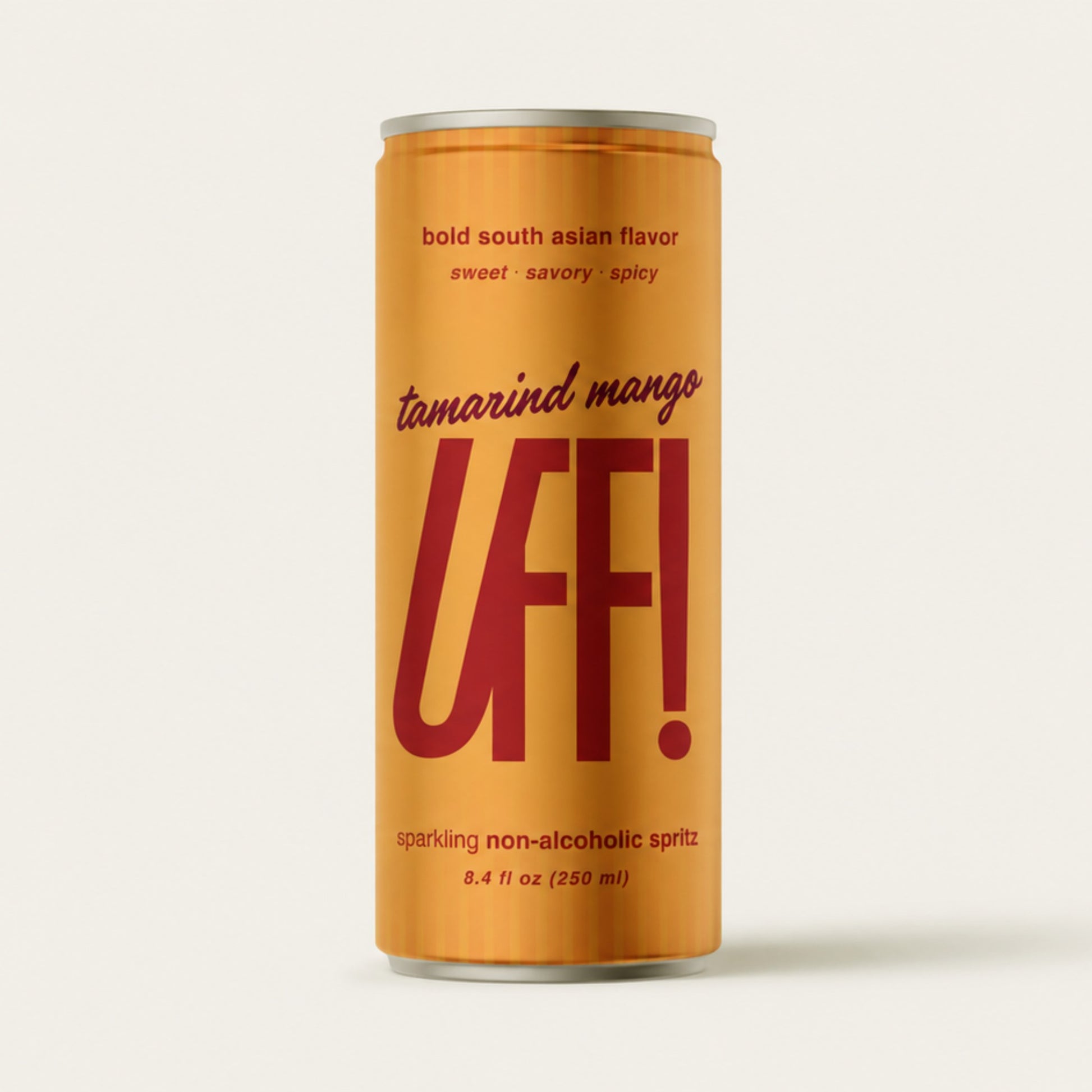 UFF! tamarind mango sparkling non-alcoholic spritz, 8.4 fl oz can